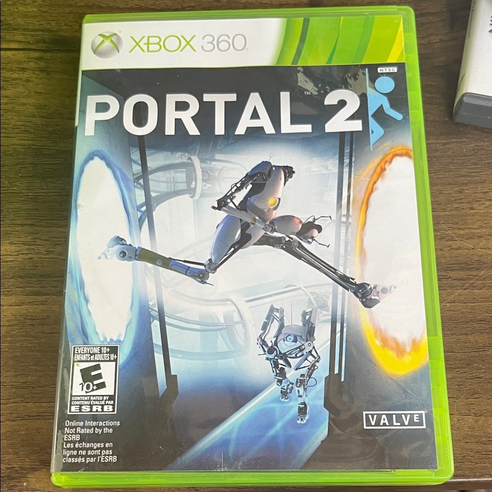 Portal 2 for Xbox 360 - Green Case